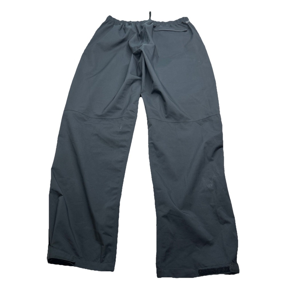 Merrell Rain Hiking Windbreaker Pants Large Black Cargo Pocket 30-32 Waist 34
